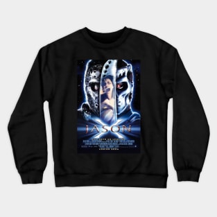 Jason X Movie Poster Crewneck Sweatshirt